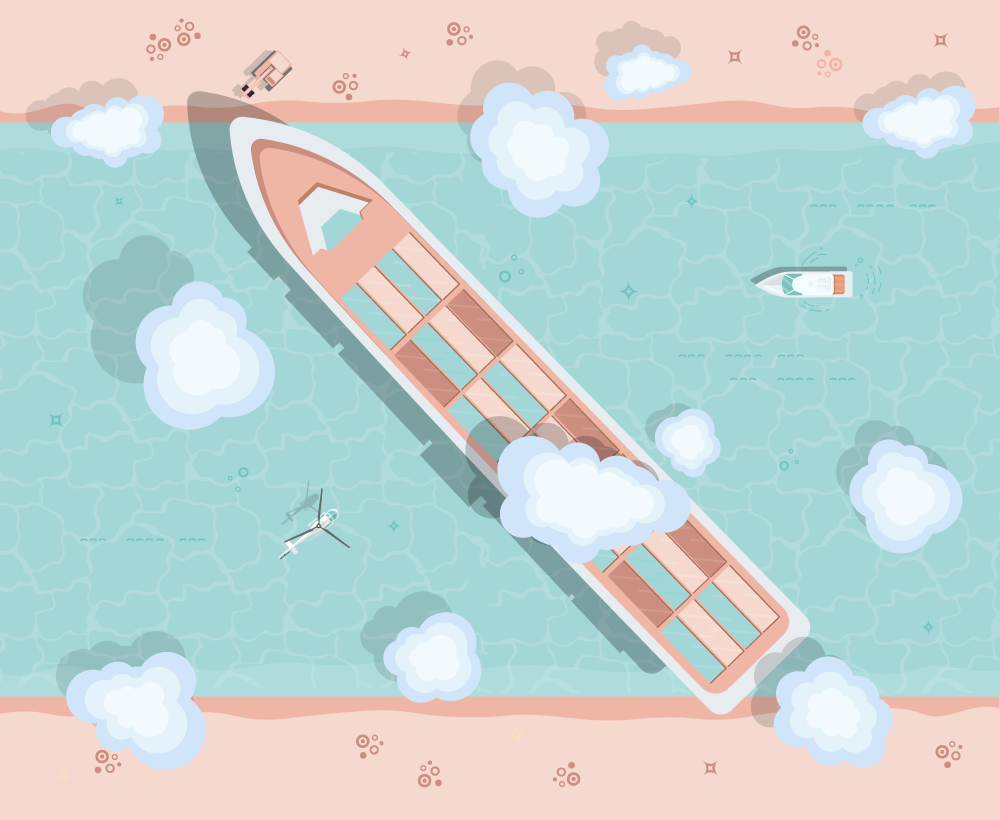 Stuck in the canal with you