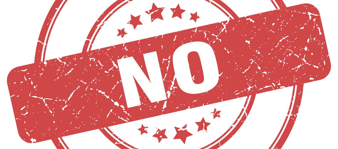 No, No, No!