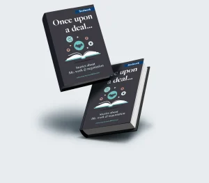 Book cover of 'Once Upon a Deal' featuring stories about life, work, and negotiation.