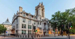 Exterior of the UK Supreme Court building in London